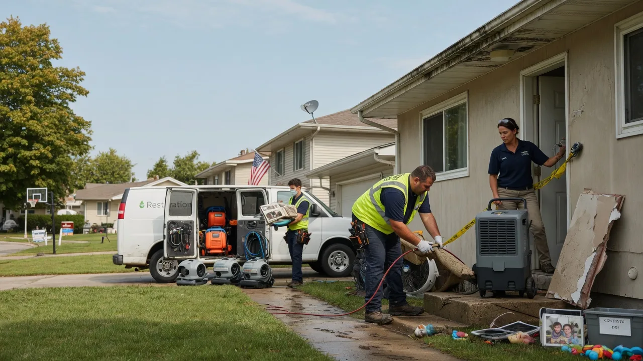 Water Damage Restoration in Dendron, VA near me